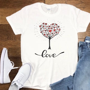 Valentines Day Shirt, Heart Shirt, Cute Valentine Shirt, Shirt For Couple, Teachers Valentines Day Shirt, Valentines Day Shirt For Women