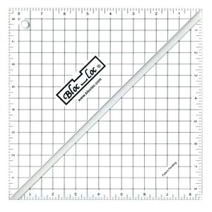 Half Square Triangle (hst) Bloc Loc Ruler Set, 8.5" Finished