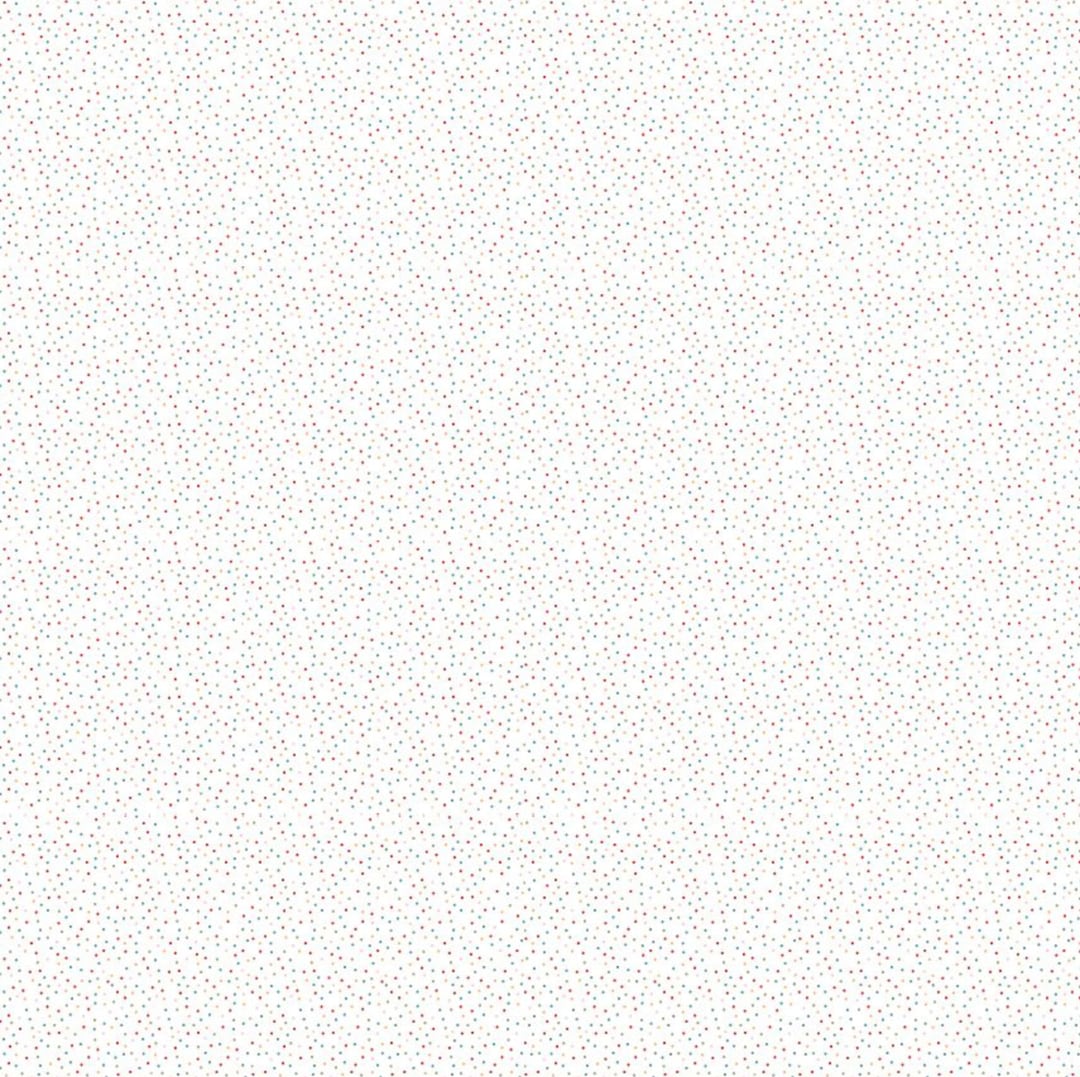 Country Confetti, Marshmallow White, by Poppie Cotton, CC20190 Etsy
