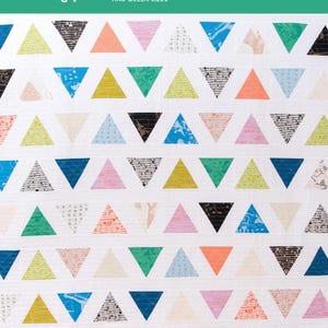 Triangle Pop Quilty Love Pattern by Emily Dennis #109