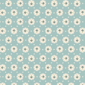 My Favorite Things, Bake Sale Blue, FT23705 by Poppie Cotton