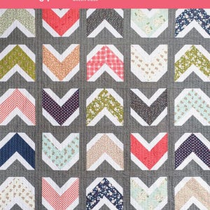Quilty Arrows Quilty Love Pattern by Emily Dennis #112
