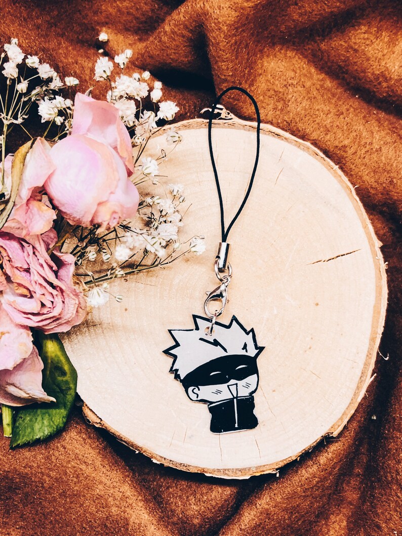 Chibi Animekeychain Anime Phone Charm Anime Present Etsy