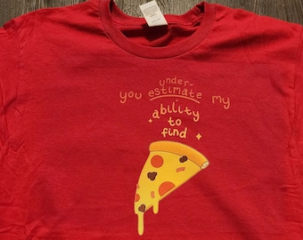 Find Pizza T-shirt!