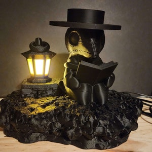 Pest Doktor Lampe, Gothic, Nachtlicht, Schreibtisch Dekoration