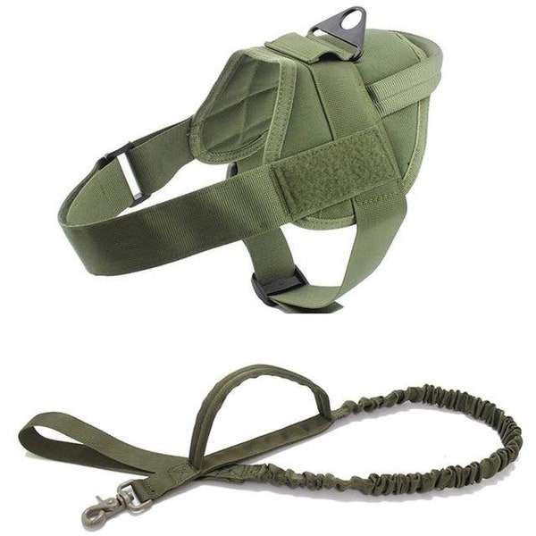 Ranger Tactical Dog Harness & Leash for Hiking, Camping and Overlanding | Maverek