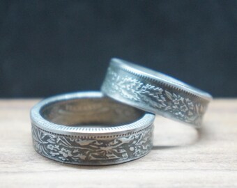 Swiss Franc centimes Coin Ring