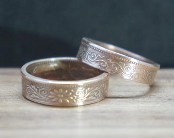 Japan Taisho 1 sen Coin Ring