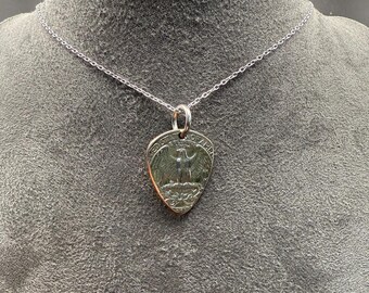 Guitar Picks Coin Necklace