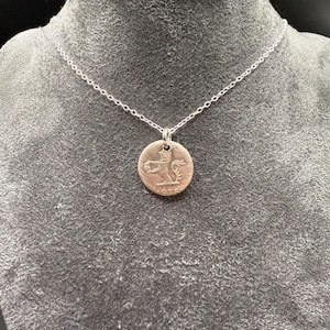 Hong Kong 1 dollar Coin Necklace