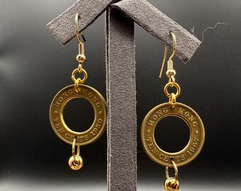 HK Old 10 Cents Earrings