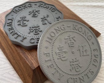 HK Coin Coaster