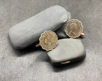 Hong Kong Coin Cufflink