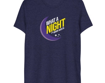 Short sleeve t-shirt - bat colors logo on dark
