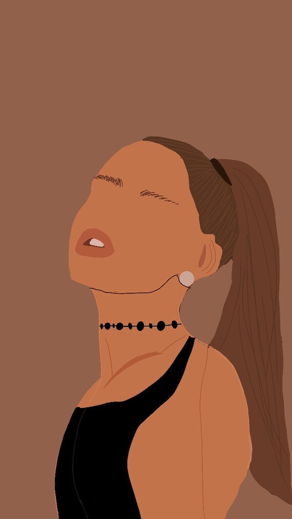 ariana grande drawing