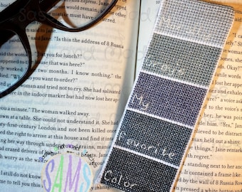 Morally Gray Bookmark ~ Smut, Booklover, Spicey, Romance Reader, Cross Stitch Pattern