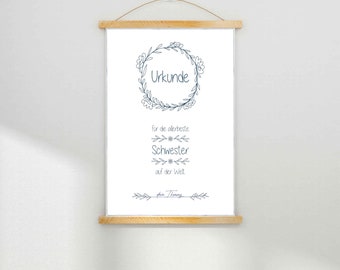 Citation De Frere Et Sœur Etsy France
