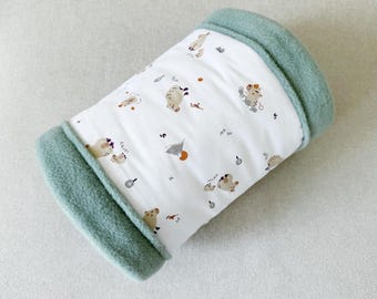Guinea pig cuddly roll “Capybara” Fleece