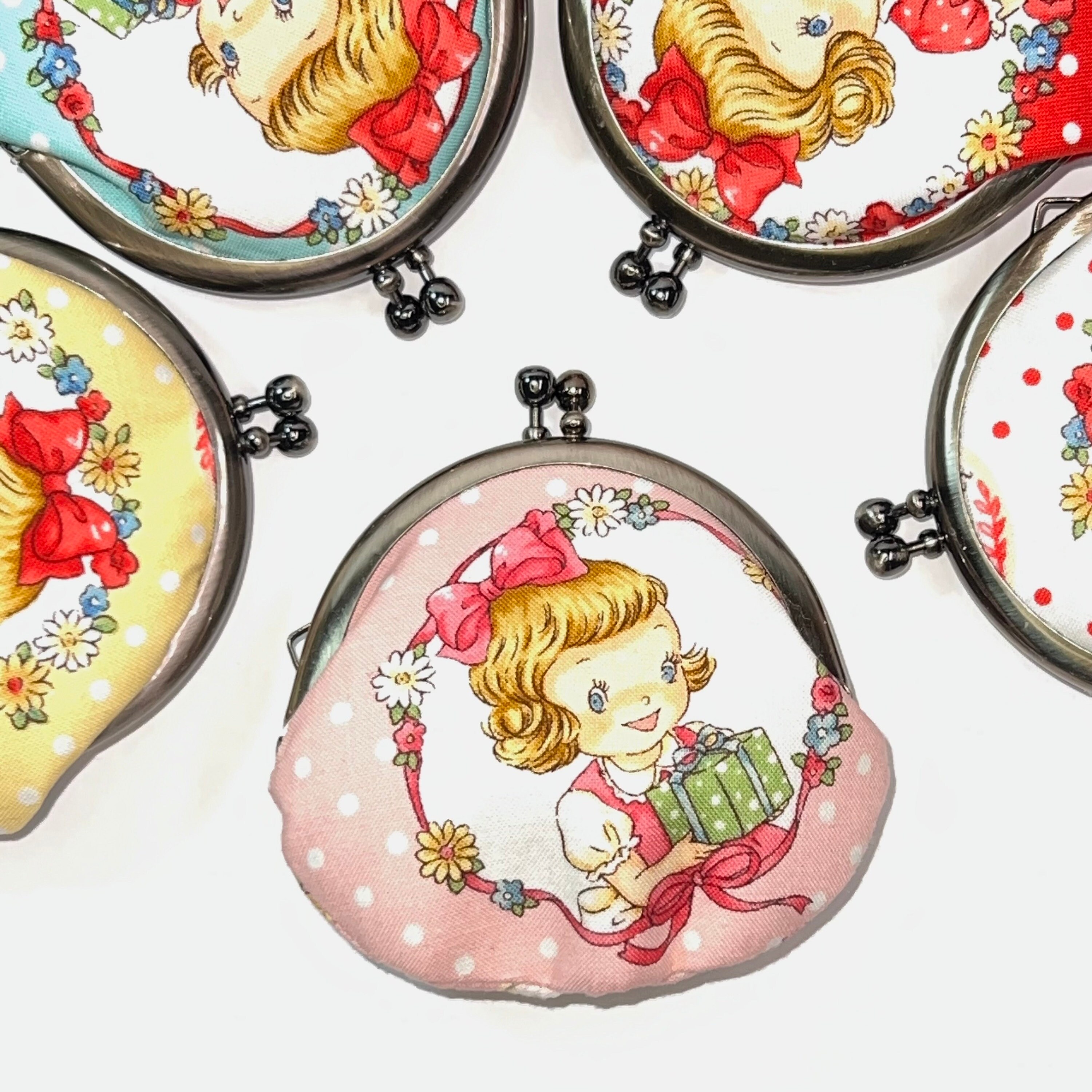 トップブランドのファッション Lock Kiss Frame Metal Japan-made Coin Case Accessory Case 小物
