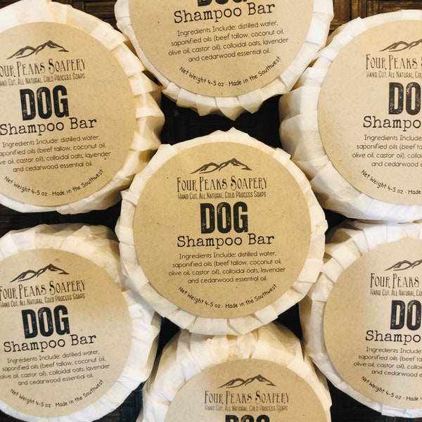 Nourishing Dog Shampoo Bar