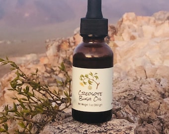 Creosote Oil // Greasewood // Desert Chaparral (Herbal Infusion) + FREE Bonus Lip Balm