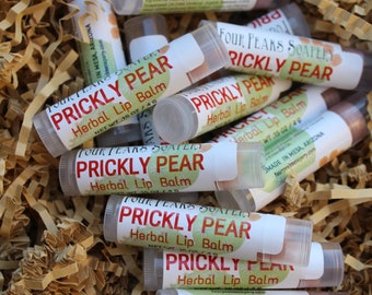 Prickly Pear Fruit Herbal Lip Balm - 2 pk