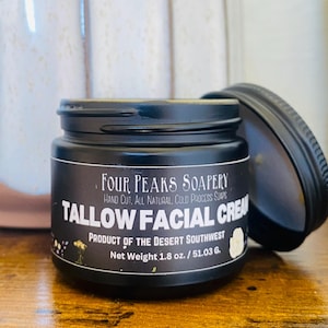 Crème faciale au suif | Huile de rose musquée | Crème de soin