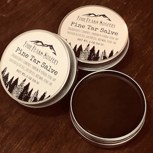 Pine Tar Salve 2 oz | 8 oz