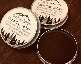 Pine Tar Salve 2 oz | 8 oz