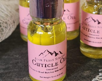 Natural Cuticle Oil - Moisturizing Cuticle Care | Avocado & Jojoba Nail Support