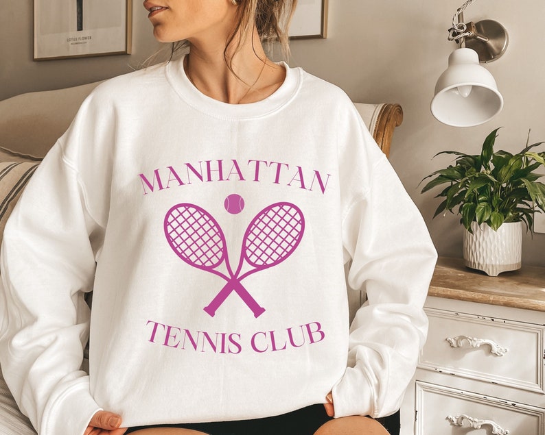 Manhattan Tennis Club Crewneck Tennis 