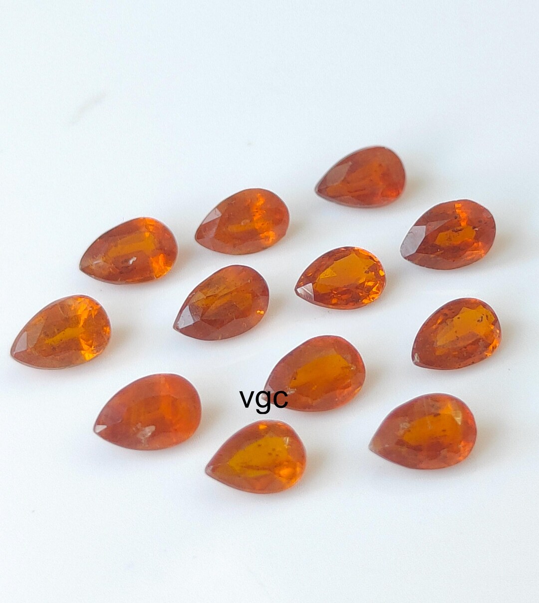 Natural Orange Kyanite – 5x7mm Pear Faceted Gemstone - Etsy Canada