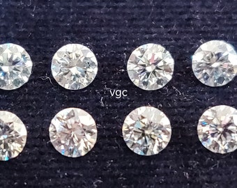 Super Top Quality White Moissanite D-f Color VS Purity 9mm Round Brilliant Cut AAA Quality-Superb Cut And Luster Moissanite