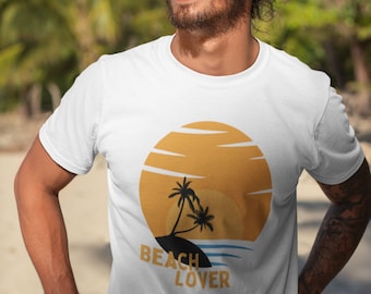 Camiseta Beach Lover - Camisa de vacaciones, playa, camisa de viaje