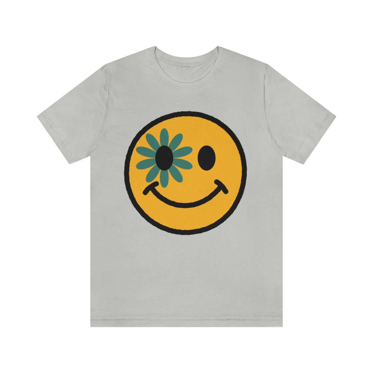 Happy T-shirt - Smiley Face Shirt - Etsy
