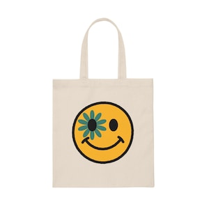 Smiley Face Tote Bag