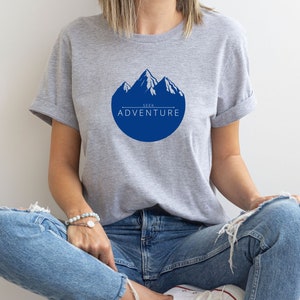 Seek Adventure Shirt - Abenteuer Liebhaber, Outdoor Zahnrad, Wanderausrüstung, Outdoor T-Shirt