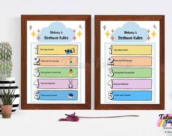 House Rules for Kids - Etsy