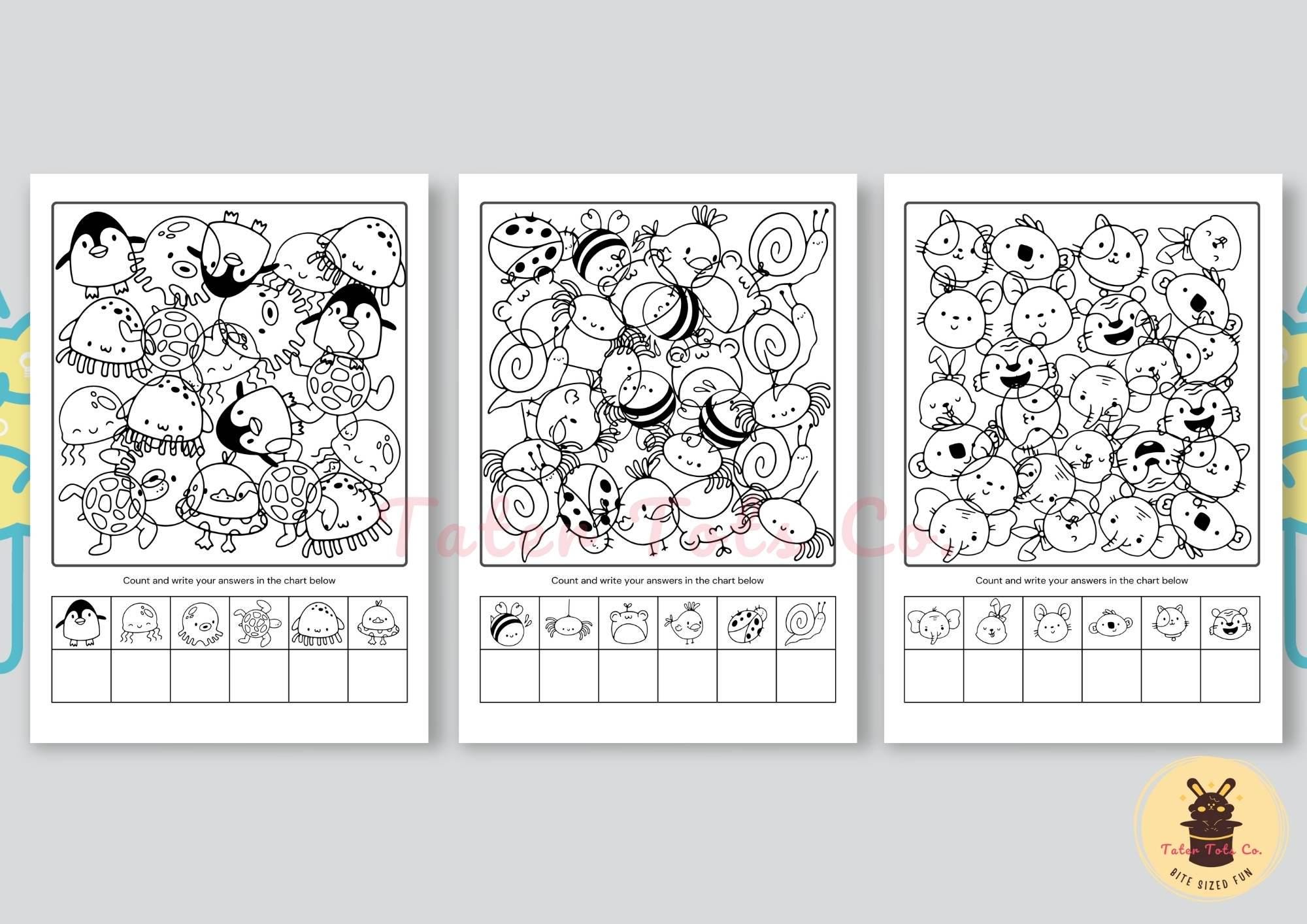 Hojas De Trabajo Gratuitas De Percepción Visual