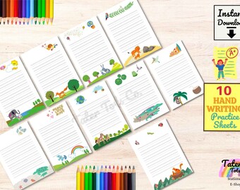 handwriting template etsy