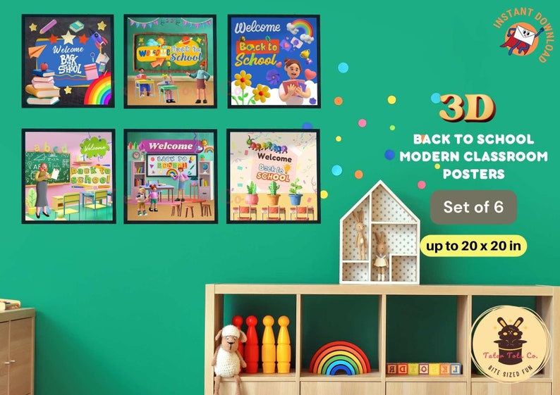 Welcome back to school bulletin board Bundle 3D Classroom door deco for Diversity and Inclusive Classroom Instant Download