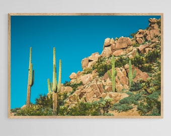 Wüste Boho Dekor, Southwestern Wandkunst, Arizona Wüste druckbare, moderne Wand-Dekor, Fotodruck digitaler Download
