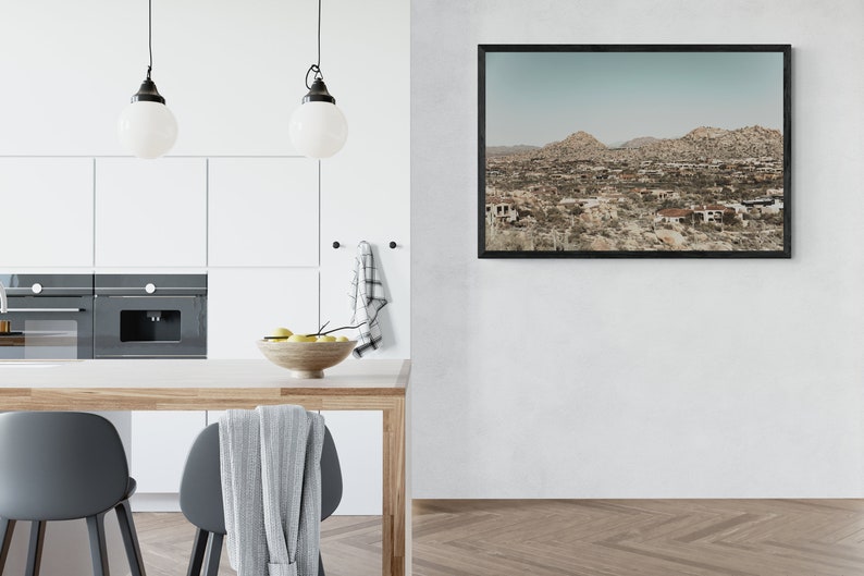 Scottsdale Arizona Print, Desert Wall Art, Scottsdale Photo USA