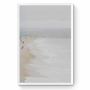 California Beach Art, Manhattan Beach Print, Los Angeles Beach, Los Angeles Print, California Beach Decor