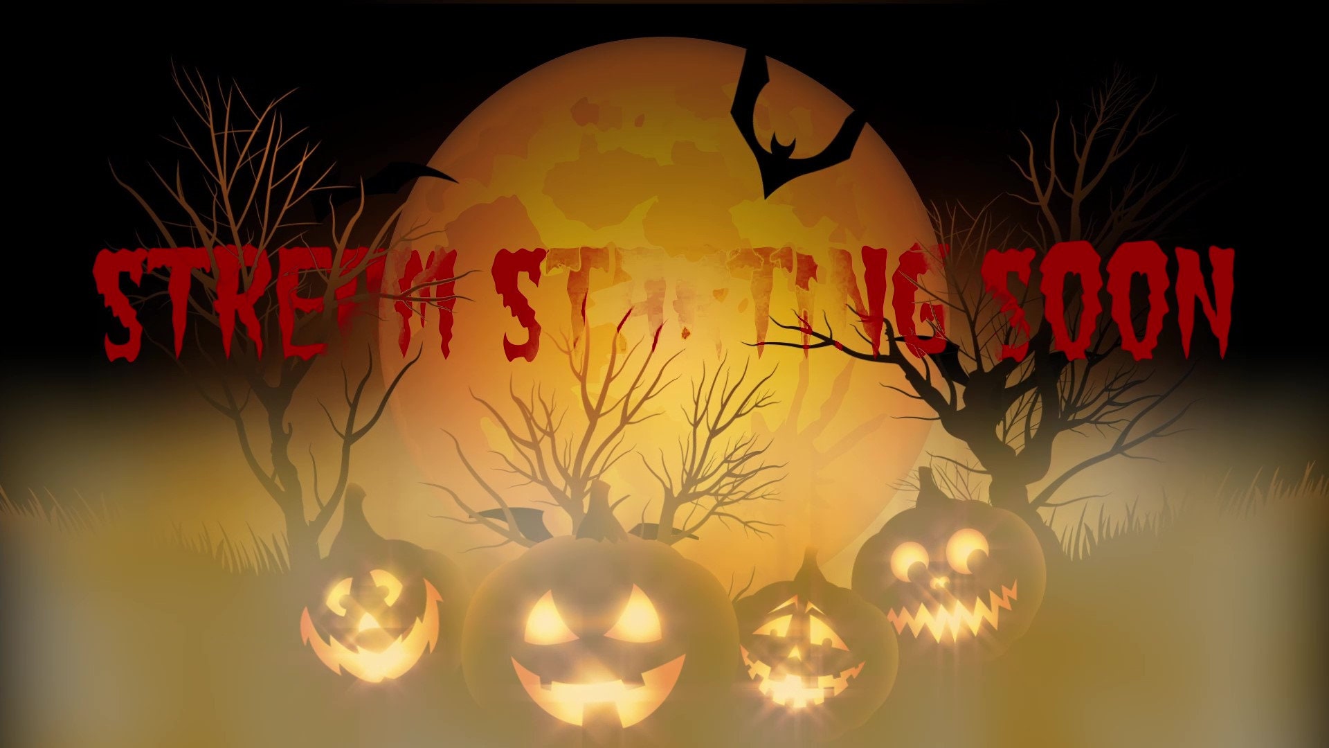 Halloween Stream Starting Soon Screen Etsy