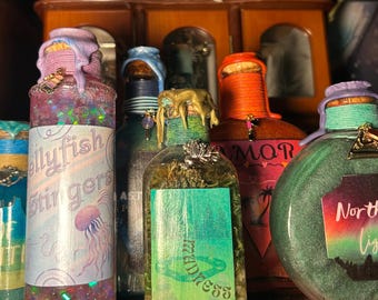 Magical | Glowing | Witch and Wizard Potion | Potion Bottle Decor | Magic and Fantasy Collection