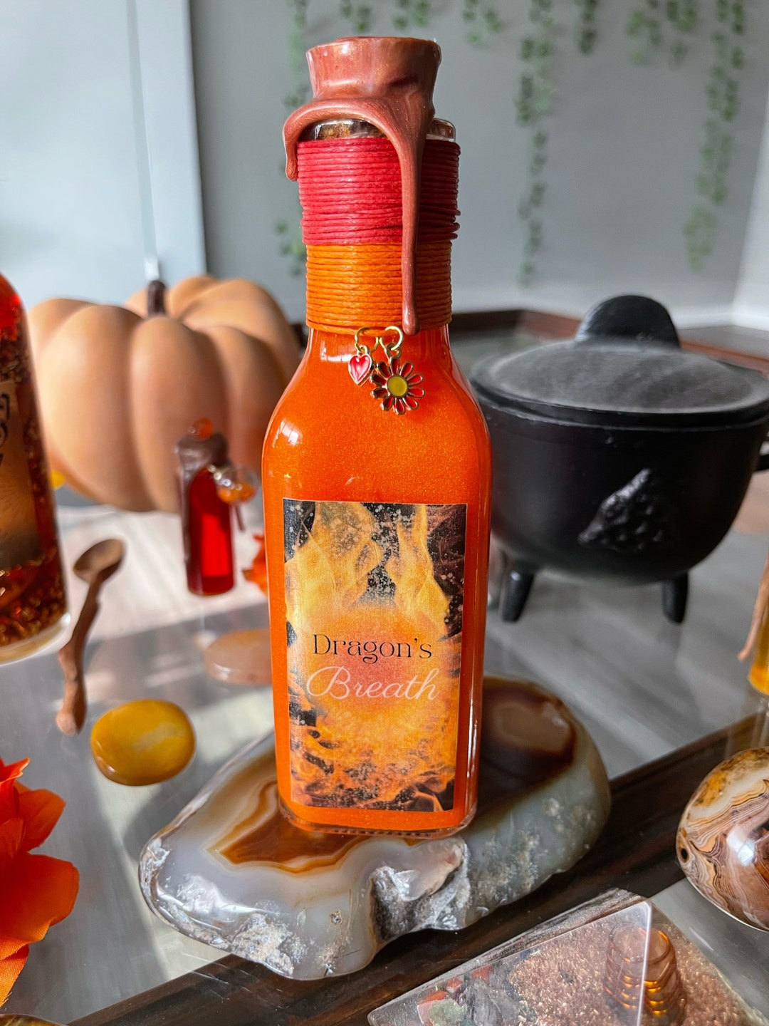 Dragons Breath Potion Magical Glow in the Dark Witch Etsy