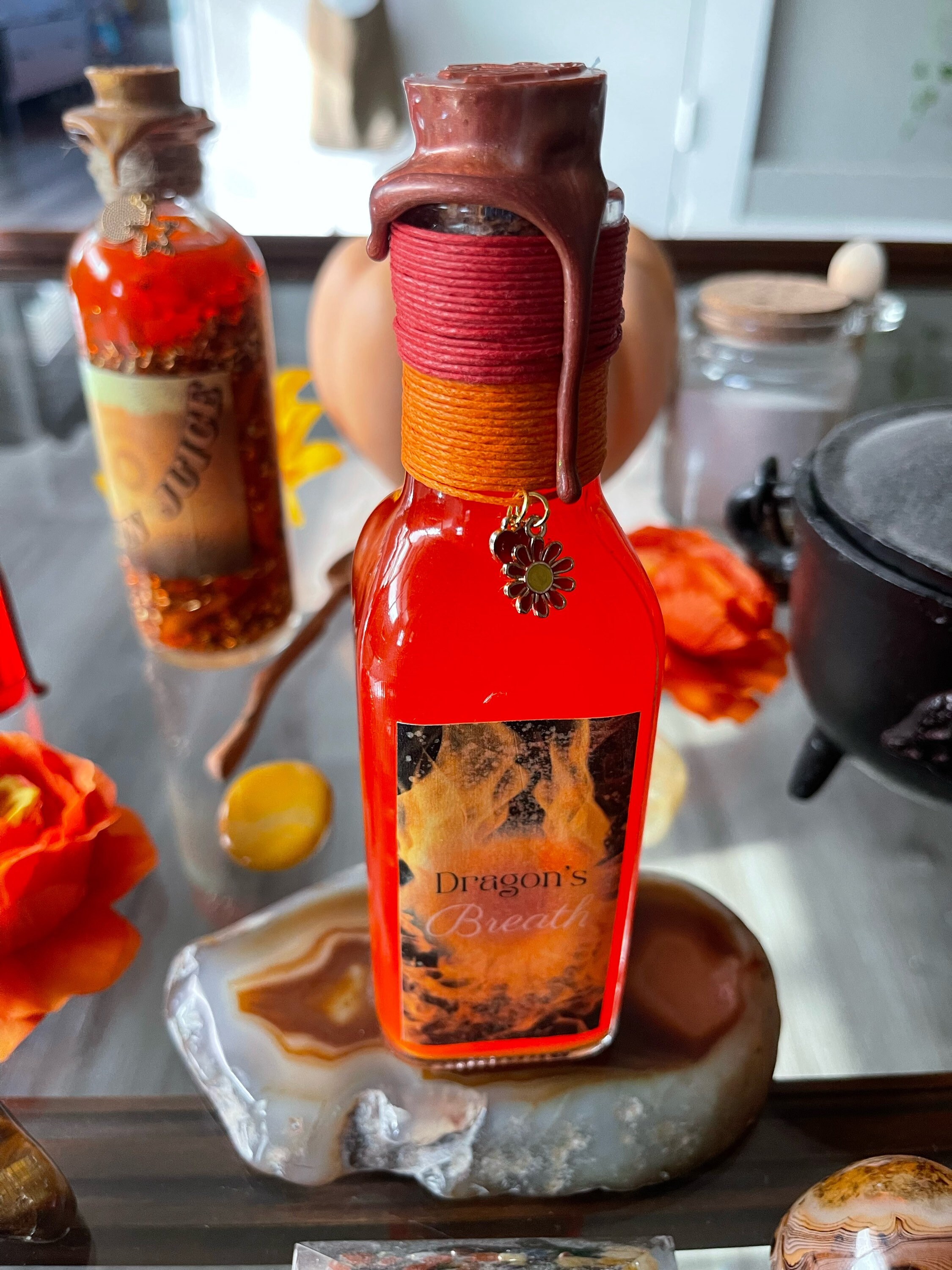 Dragons Breath Potion Magical Glow in the Dark Witch Etsy