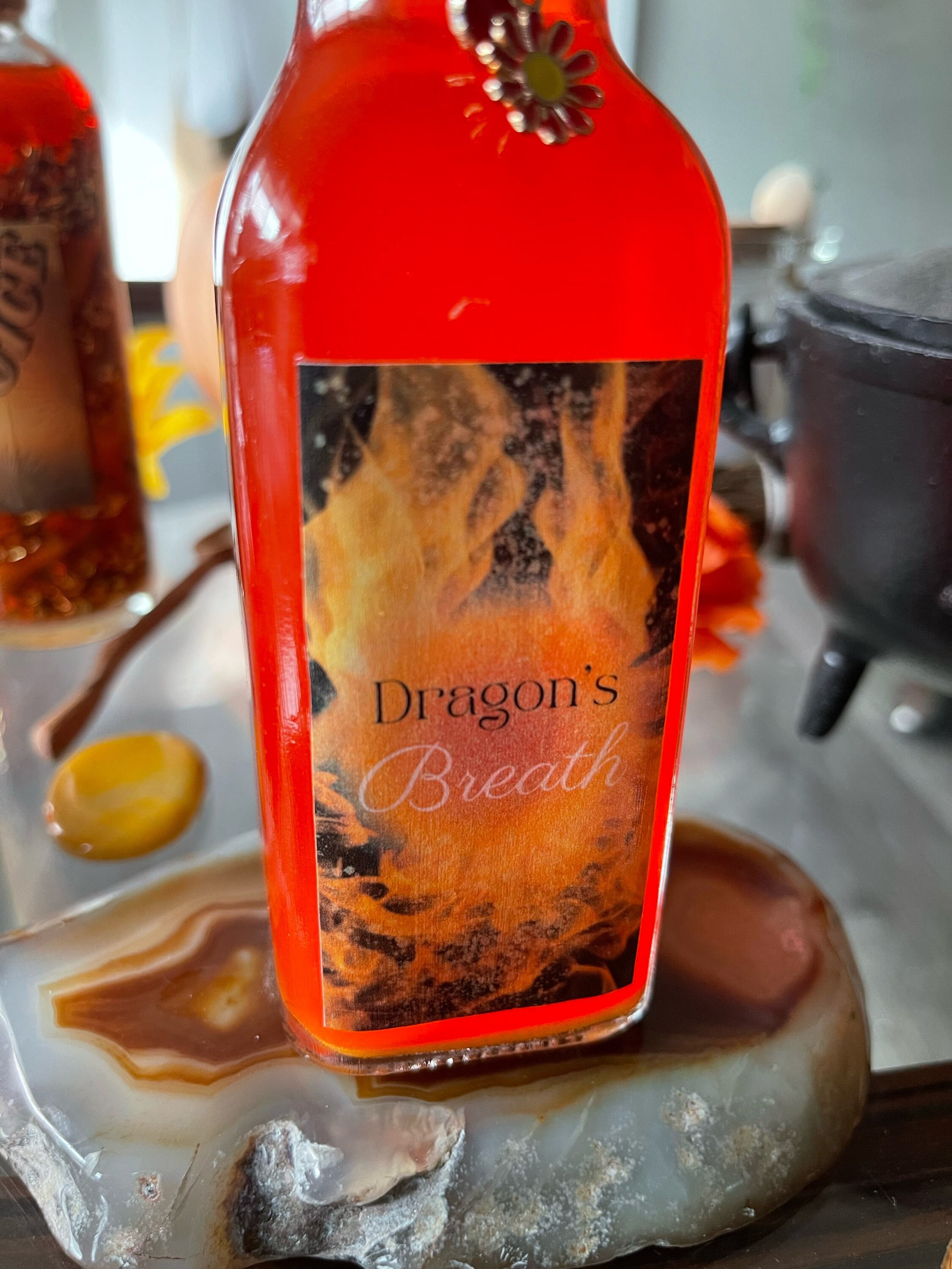 Dragons Breath Potion Magical Glow in the Dark Witch Etsy