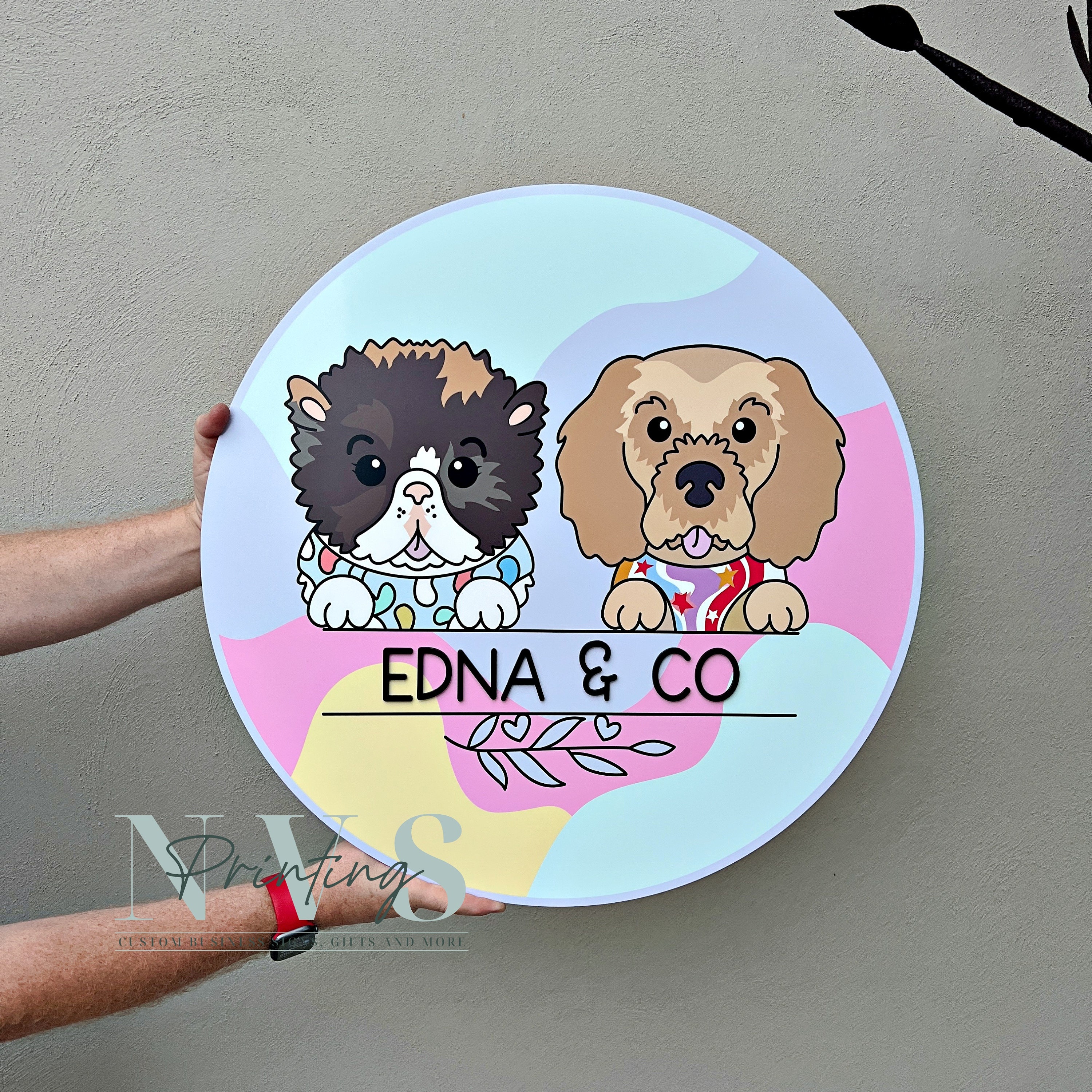 Business Logo Sign, custom design Logo Sign, Custom Business Logo Sign, Custom Personalized Sign, Custom Logo Sign, Business Rounded sign